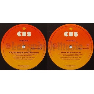 Heartbeat - You Can Make My Heart Beat • 12" Vinyl Maxi • MINT - Labyrinth Music