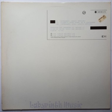 Heaven 17 - Contenders • 12" Vinyl Maxi - Labyrinth Music