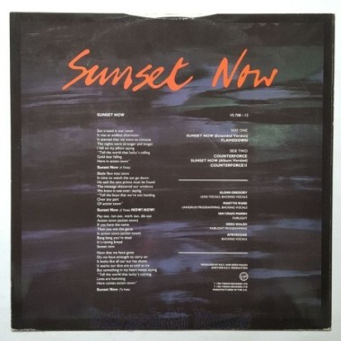 Heaven 17 - Sunset Now • 12" Vinyl Maxi - Labyrinth Music