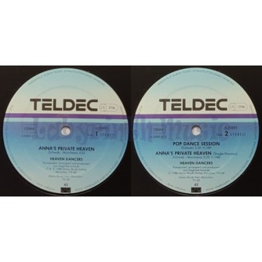 Heaven Dancers - Anna's Private Heaven • 12" Vinyl Maxi - Labyrinth Music