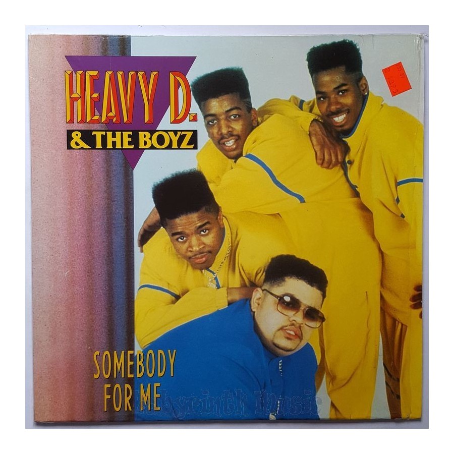 Heavy D. & The Boyz - Somebody For Me • 12" Vinyl Maxi • NM - Labyrinth Music