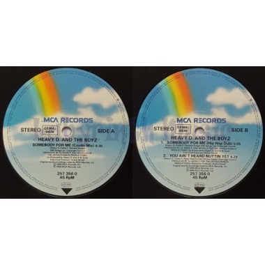 Heavy D. & The Boyz - Somebody For Me • 12" Vinyl Maxi • NM - Labyrinth Music