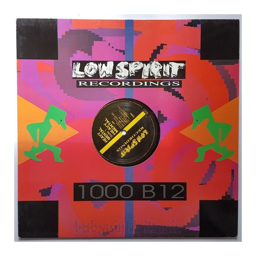 Heavy Mental - Heavy Mental • 12" Vinyl Maxi • EX - Labyrinth Music