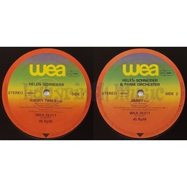 Helen Schneider - Angry Times • 12" Vinyl Maxi - Labyrinth Music