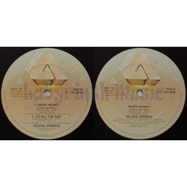 Helena - Paper Money • 12" Vinyl Maxi • EX - Labyrinth Music