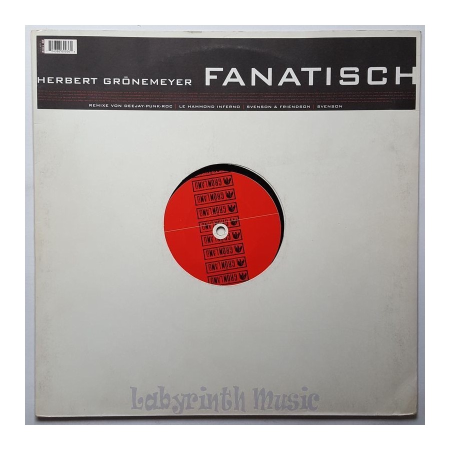Herbert Grönemeyer - Fanatisch • 12" Vinyl Maxi - Labyrinth Music