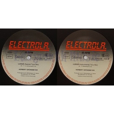 Herbert Grönemeyer - Luxus • Spezial Tanz Mix • 12" Vinyl Maxi • EX - Labyrinth Music