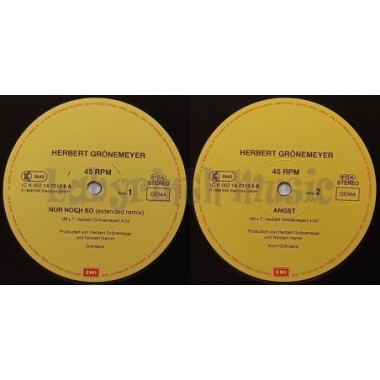 Herbert Grönemeyer - Nur Noch So • 12" Vinyl Maxi • EX - Labyrinth Music