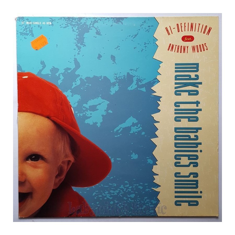 Hi-Definition Feat. Anthony Woods - Make The Babies Smile • 12" Vinyl Maxi • EX - Labyrinth Music