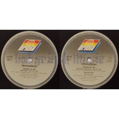 Himmelblau - Urlaub Im All • 12" Vinyl Maxi • MINT - Labyrinth Music