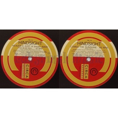 Hindsight - Heaven's Just A Breath Away • 12" Vinyl Maxi • EX - Labyrinth Music