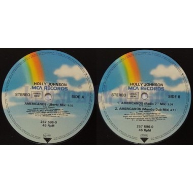 Holly Johnson - Americanos • 12" Vinyl Maxi • MINT - Labyrinth Music