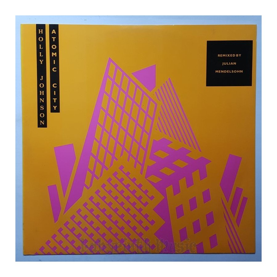 Holly Johnson - Atomic City • 12" Vinyl Maxi • MINT - Labyrinth Music