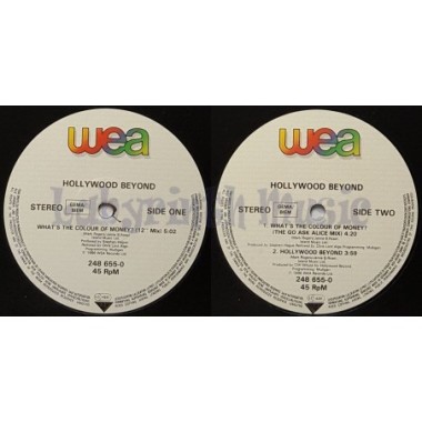 Hollywood Beyond - What's The Colour Of Money? • 12" Vinyl Maxi - Labyrinth Music