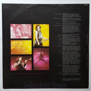 Honeymoon Suite - Racing After Midnight • 12" Vinyl LP • MINT - Labyrinth Music