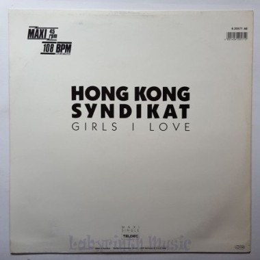 Hong Kong Syndikat - Girls I Love • 12" Vinyl Maxi • EX - Labyrinth Music