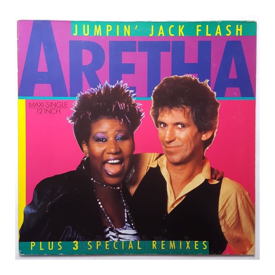 Aretha Franklin - Jumpin' Jack Flash • 12" Vinyl Maxi - Labyrinth Music