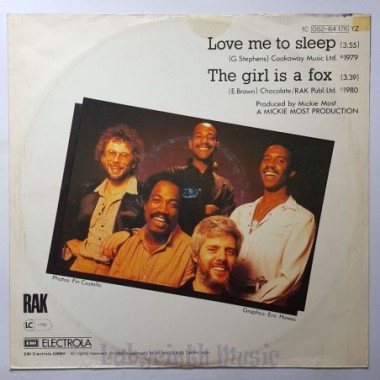 Hot Chocolate - Love Me To Sleep • 12" Vinyl Maxi • EX - Labyrinth Music