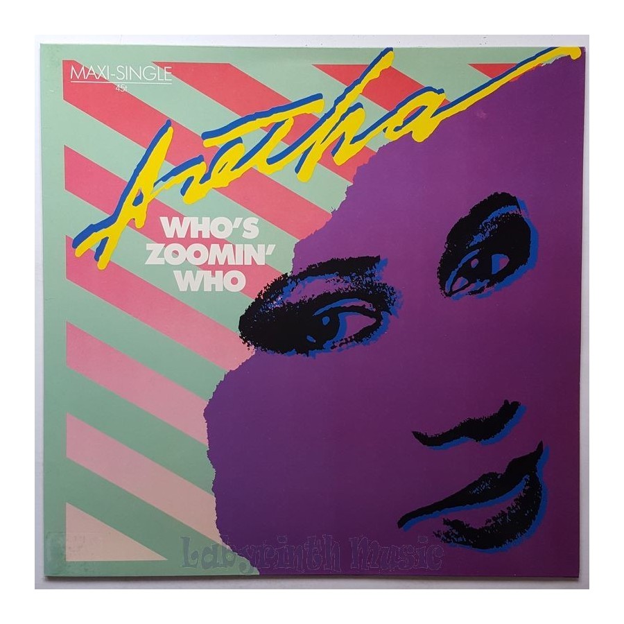Aretha Franklin - Who's Zoomin' Who • 12" Vinyl Maxi • MINT - Labyrinth Music