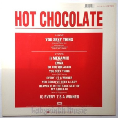 Hot Chocolate - You Sexy Thing • 12" Vinyl Maxi • NM - Labyrinth Music