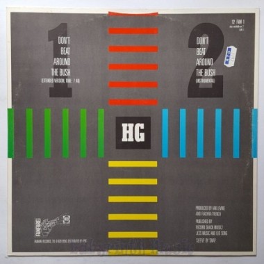 Hot Gossip - Don't Beat Around The Bush • 12" Vinyl Maxi • EX - Labyrinth Music