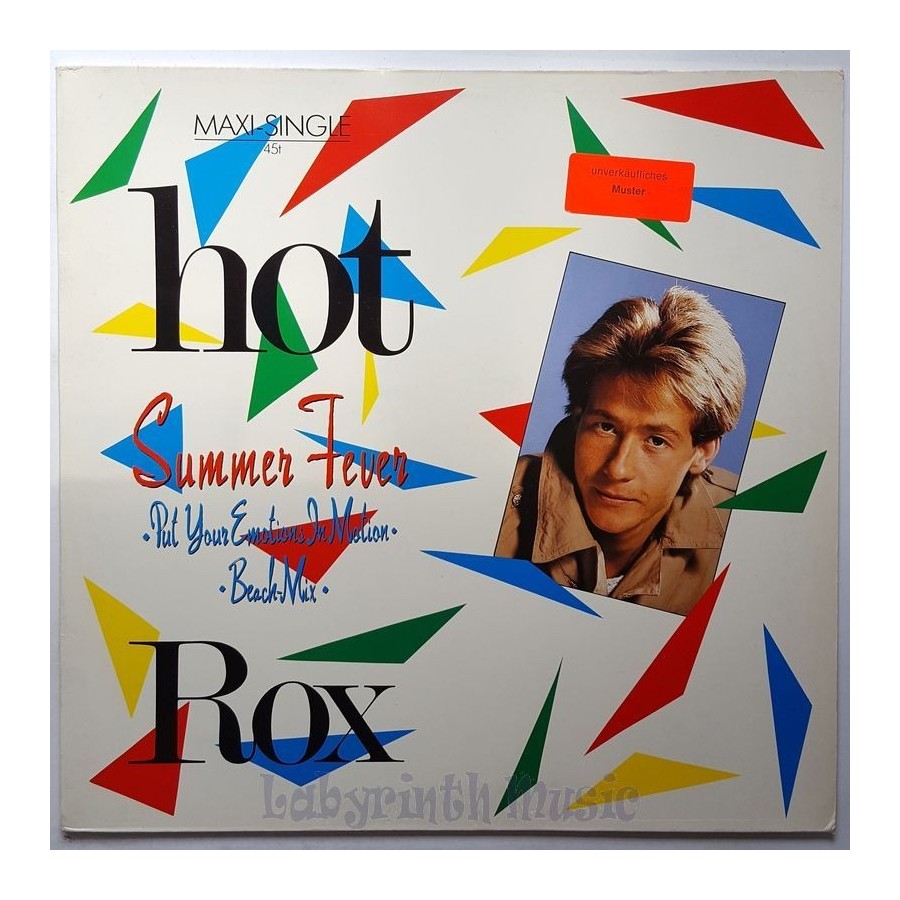 Hot Rox - Summer Fever • 12" Vinyl Maxi • EX - Labyrinth Music