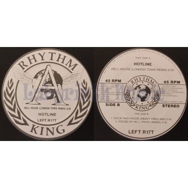 Hotline - Hell House • 12" Vinyl Maxi • EX - Labyrinth Music