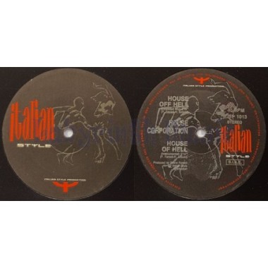 House Corporation - House Of Hell • 12" Vinyl Maxi • EX - Labyrinth Music