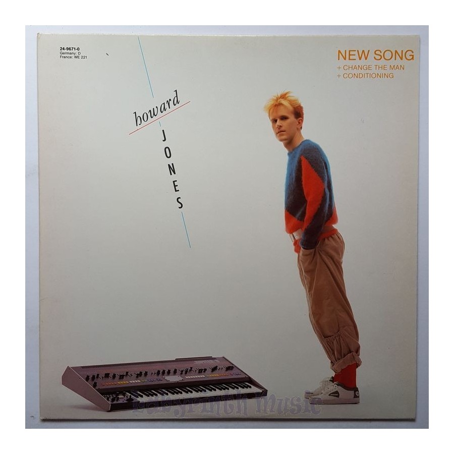 Howard Jones - New Song • 12" Vinyl Maxi • NM - Labyrinth Music