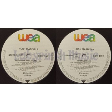 Hugh Masekela - Bring Him Back Home • 12" Vinyl Maxi - Labyrinth Music