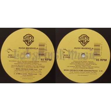 Hugh Masekela - Bring Him Back Home • 12" Vinyl Maxi • NM - Labyrinth Music