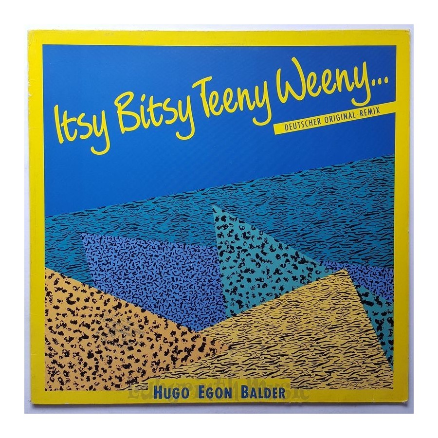 Hugo Egon Balder - Itsy Bitsy Teeny Weeny… • 12" Vinyl Maxi - Labyrinth Music