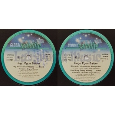Hugo Egon Balder - Itsy Bitsy Teeny Weeny… • 12" Vinyl Maxi - Labyrinth Music