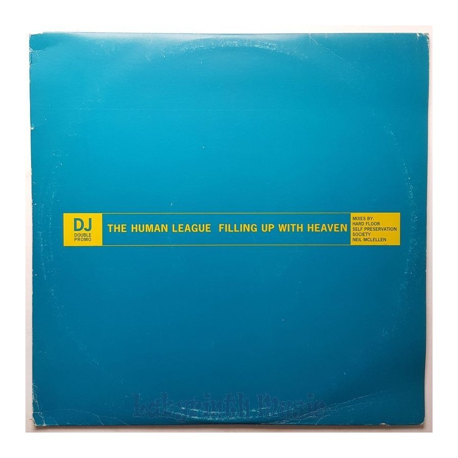 The Human League - Filling Up With Heaven • 12" Vinyl Maxi • EX - Labyrinth Music