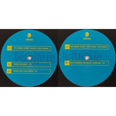 The Human League - Filling Up With Heaven • 12" Vinyl Maxi • EX - Labyrinth Music