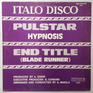 Hypnosis - Pulstar • 12" Vinyl Maxi • EX - Labyrinth Music
