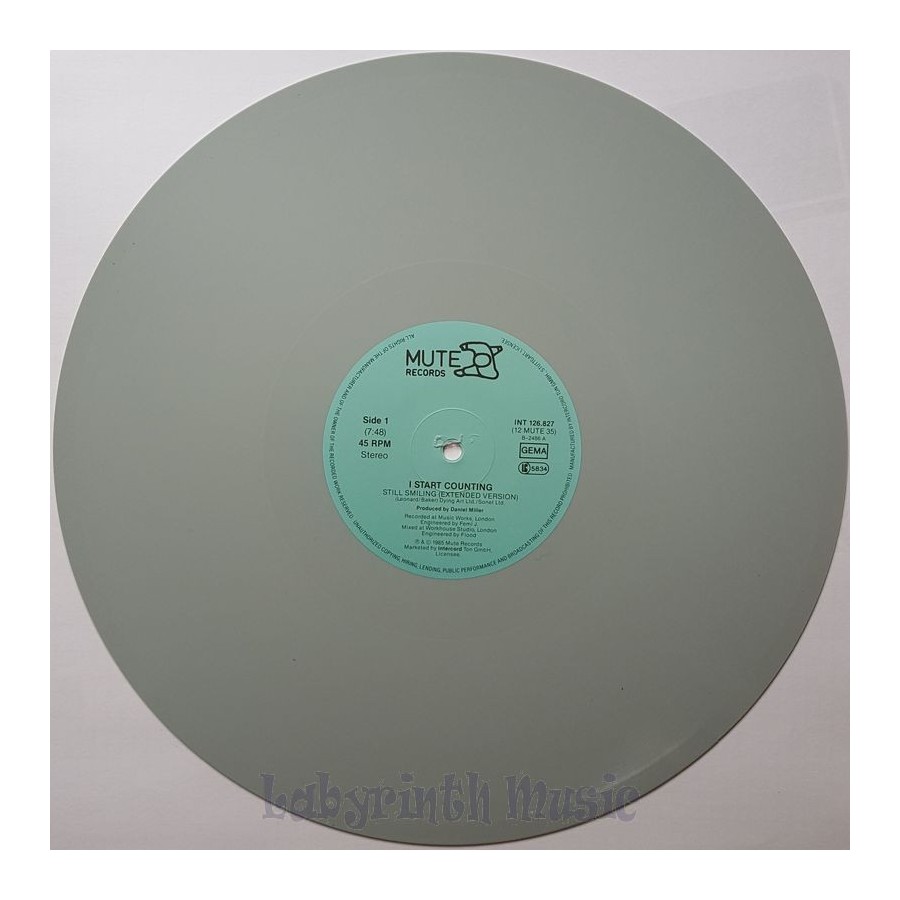 I Start Counting - Still Smiling • 12" Vinyl Maxi • EX - Labyrinth Music
