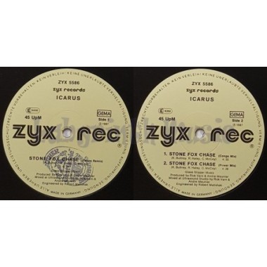 Icarus - Stone Fox Chase • 12" Vinyl Maxi - Labyrinth Music