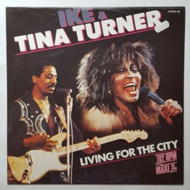 Ike & Tina Turner - Living For The City • 12" Vinyl Maxi • EX - Labyrinth Music