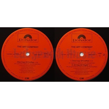 The Art Company - One Cup Of Coffee • 12" Vinyl Maxi • EX - Labyrinth Music