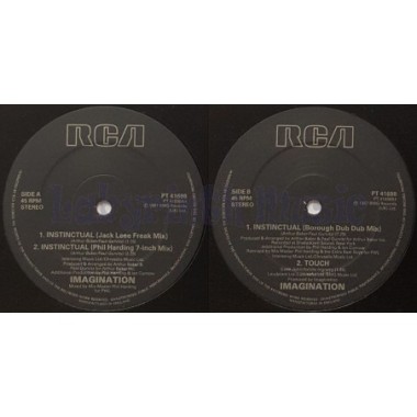 Imagination - Instinctual • 12" Vinyl Maxi • EX - Labyrinth Music