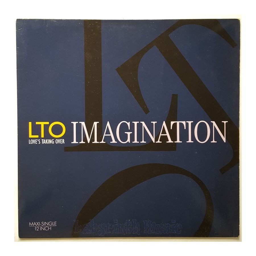 Imagination - Love's Taking Over • 12" Vinyl Maxi - Labyrinth Music