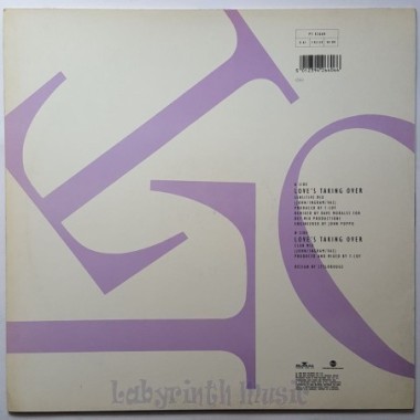 Imagination - Love's Taking Over • 12" Vinyl Maxi - Labyrinth Music