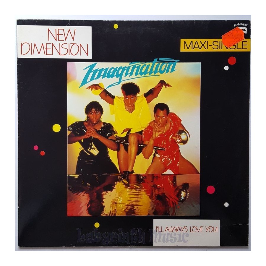 Imagination - New Dimension • 12" Vinyl Maxi • EX - Labyrinth Music
