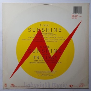 Imagination - Sunshine • 12" Vinyl Maxi • EX - Labyrinth Music