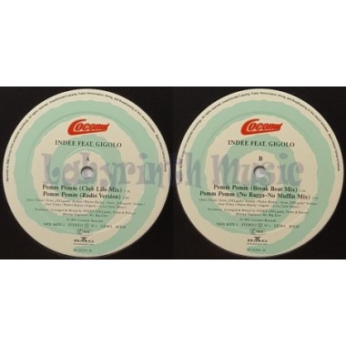 Indee Feat. Gigolo - Pomm Pomm • 12" Vinyl Maxi • EX - Labyrinth Music