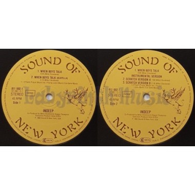 Indeep - When Boys Talk • 12" Vinyl Maxi • EX - Labyrinth Music