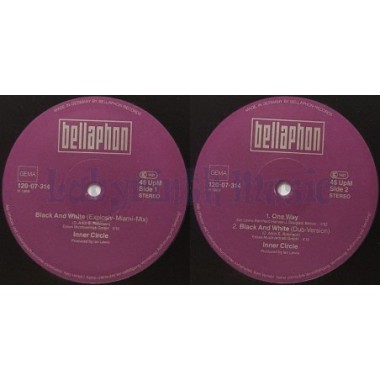 Inner Circle - Black & White • 12" Vinyl Maxi • EX - Labyrinth Music