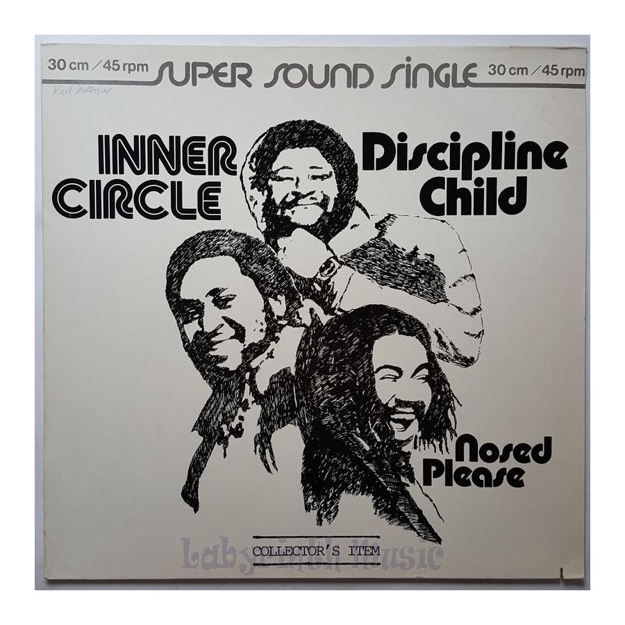 Inner Circle - Discipline Child • 12" Vinyl Maxi • EX - Labyrinth Music