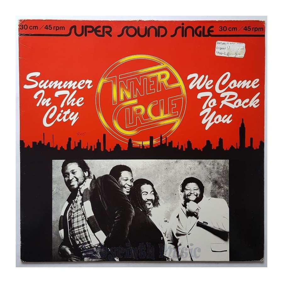 Inner Circle - Summer In The City • 12" Vinyl Maxi - Labyrinth Music